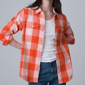 OUTERKNOWN ! Organic cotton Blanket Shirt  (XS/S)